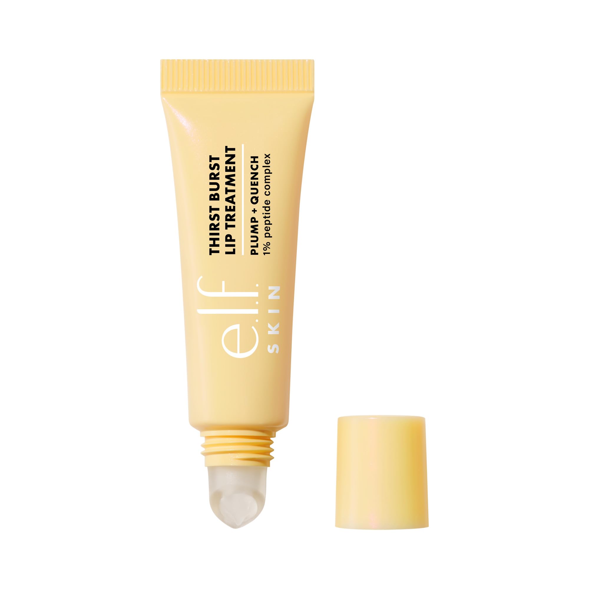 e.l.f. SKIN Thirst Burst Lip Treatment, Hydrating Lip Balm Moisturizer for Plumping & Relieving Dry Lips, Vegan & Cruelty-Free, Guava