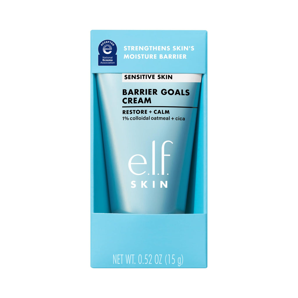 e.l.f. SKIN Holy Hydration! Barrier Goals Cream, Rich Face Moisturizer For Hydrating & Soothing, Helps Visibly Reduce Redness, Vegan & Cruelty-Free