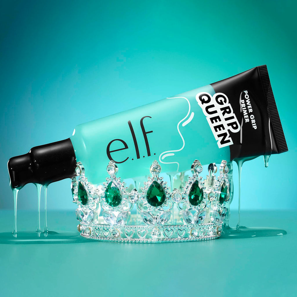 e.l.f. Power Grip Primer Jumbo, Gel-Based & Hydrating Face Primer For Smoothing Skin & Gripping Makeup, Moisturizes & Primes, 2.5 oz